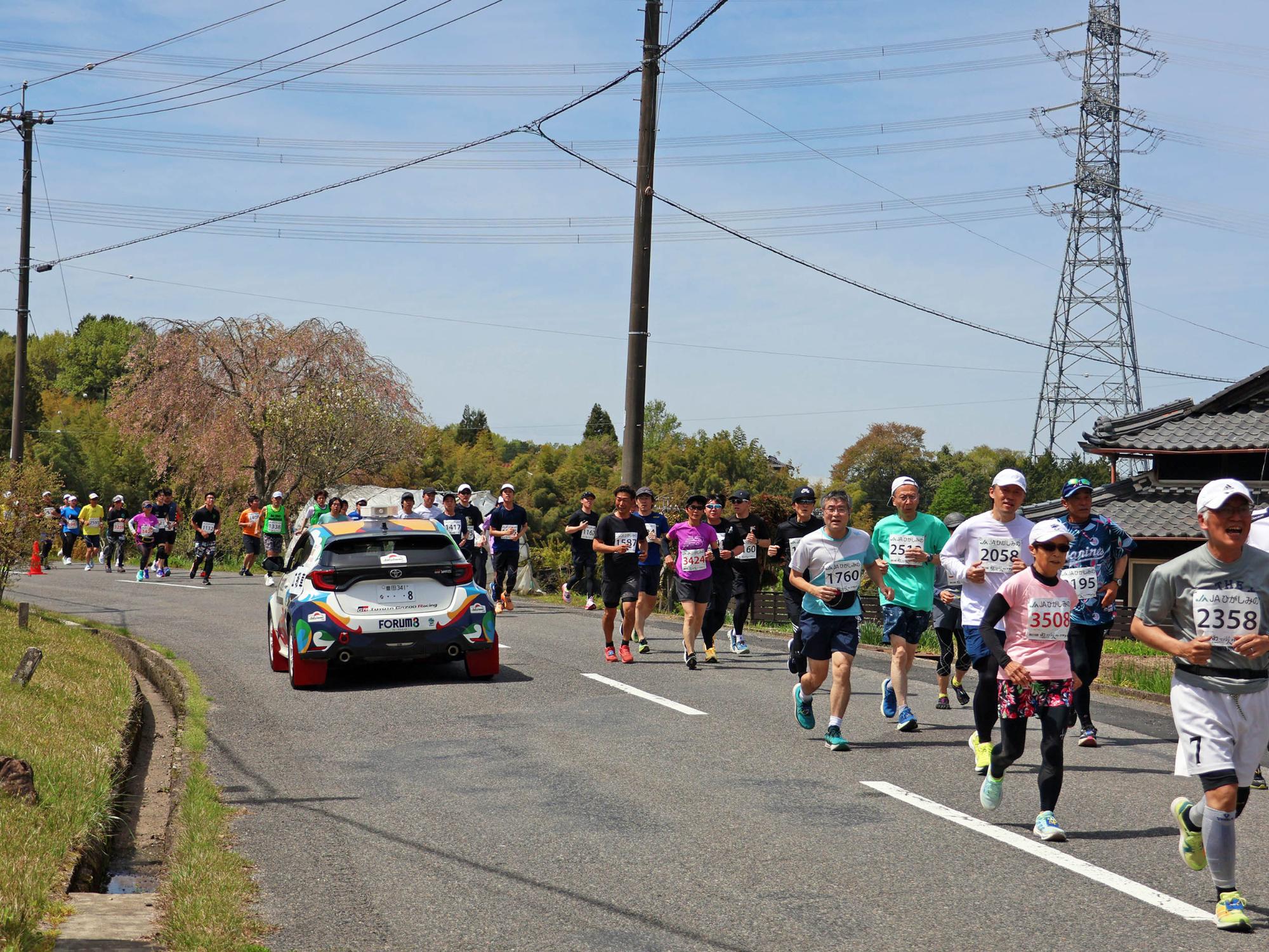 新緑の恵那を駆ける