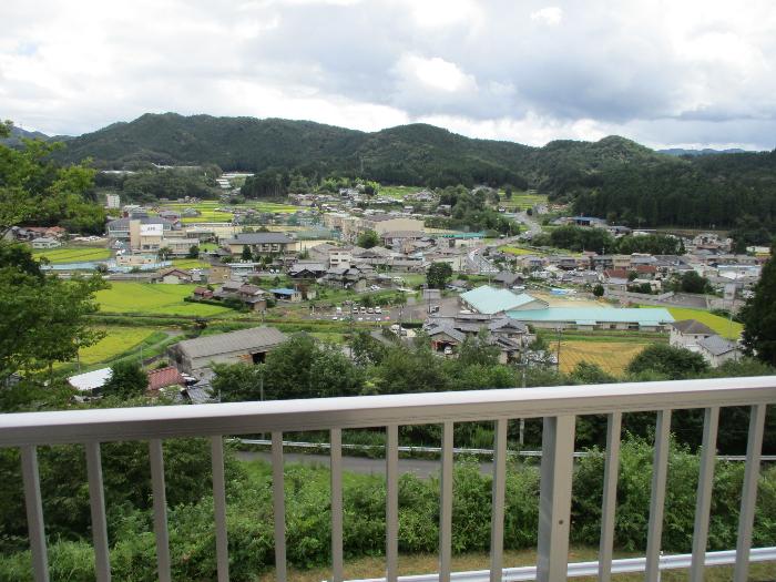 部屋から見える景色