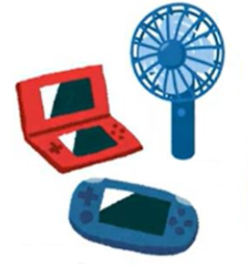 充電式製品の例