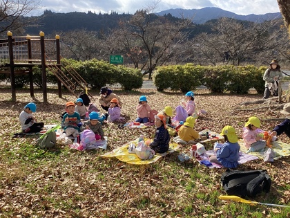 公園でお弁当