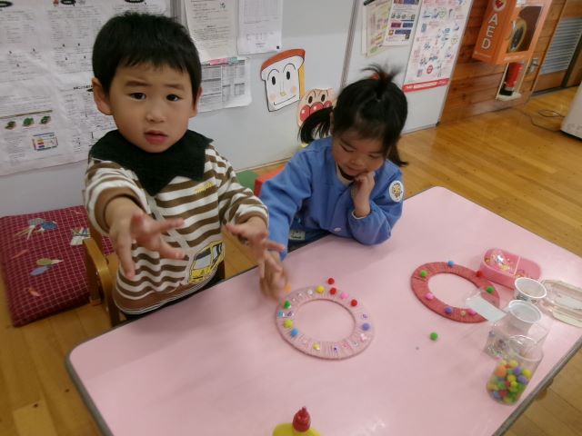かわいいプレゼントができるよ！