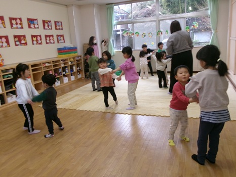 ひまわり組と遊んだよ
