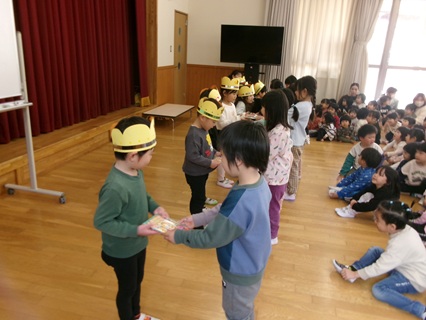 プレゼント渡し