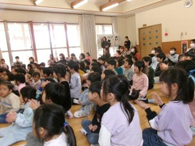 みんなからの拍手