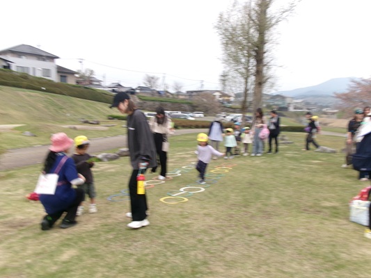 けんけんぱ、うまくできたよ