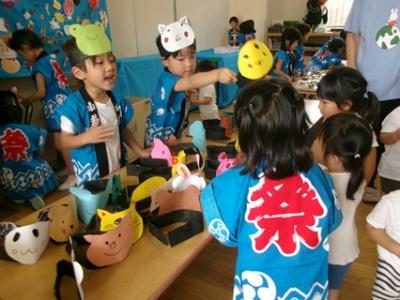 張り切る年長組