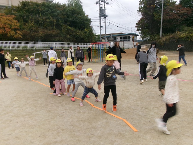 ジャンプしたよ