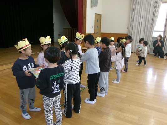 プレゼント渡し