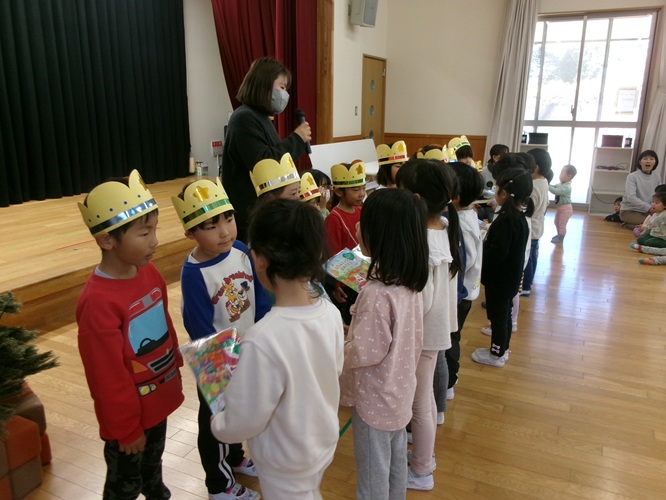 プレゼント渡し