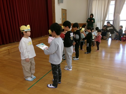 プレゼント渡し