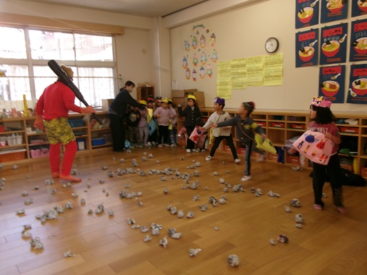 赤鬼もやってきた