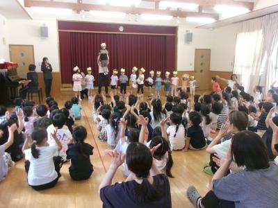 年長組の子どもたち