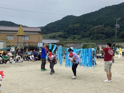 ひよこ組親子金魚画像