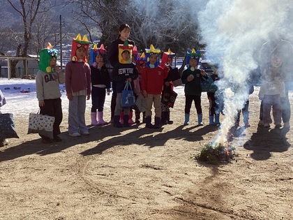 馬酔木で鬼を追い払おう