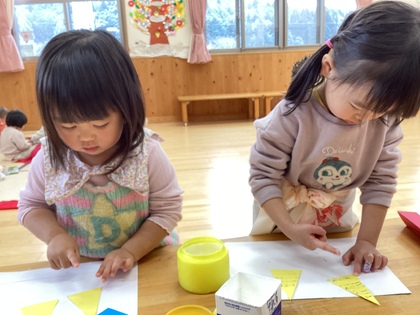 ひよこお面作り