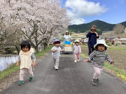 園外保育　ひよこ組