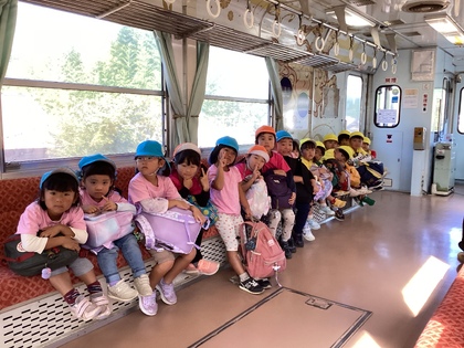 明智鉄道に乗ったよ