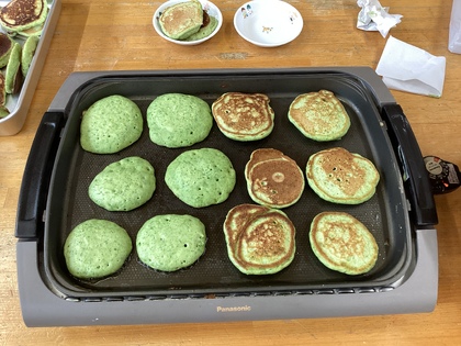 ホットケーキ完成