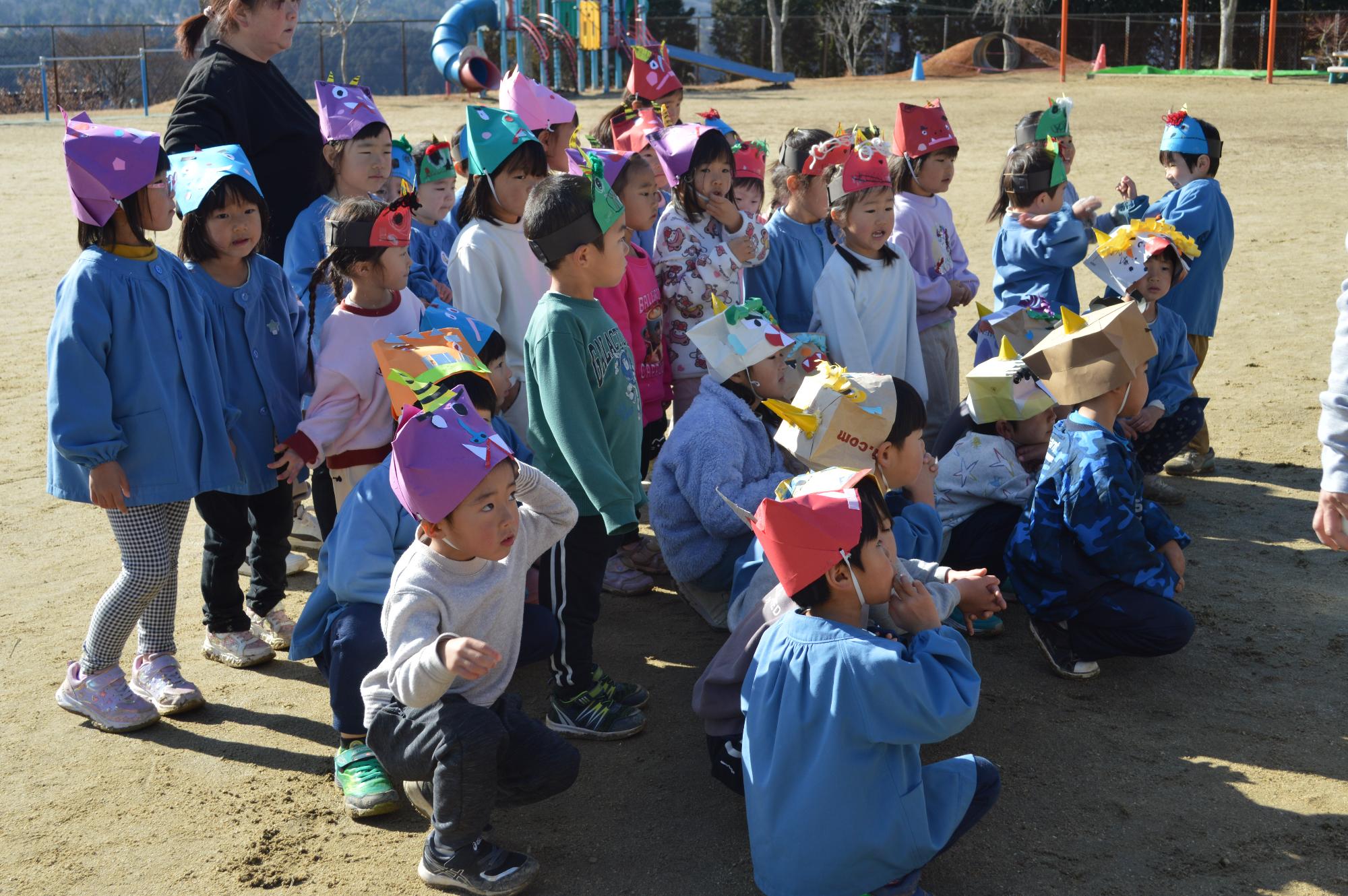 子ども達も負けないぞ