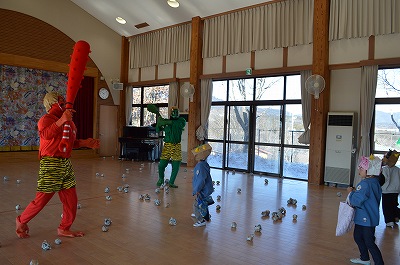 ひまわり組さん頑張れ