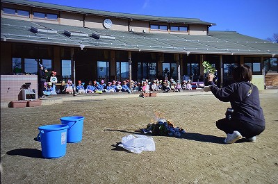 あせびを燃やしました。