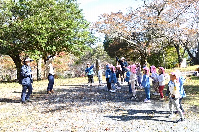 猛獣狩りごっこをしたよ！