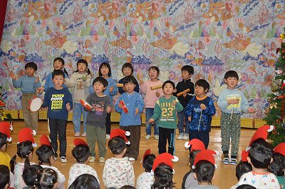 ひまわり組楽器演奏