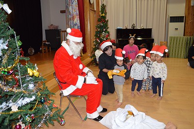 サンタさんプレゼントありがとう