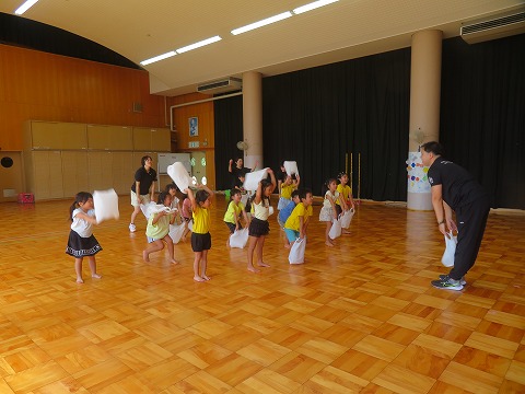 袋を使った遊び