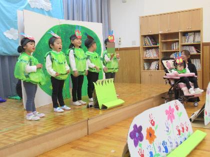 はらぺこあおむし3歳児