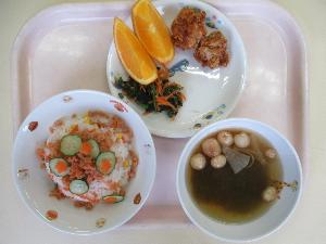 ひな祭りの給食