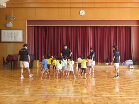 年長さんの運動あそび