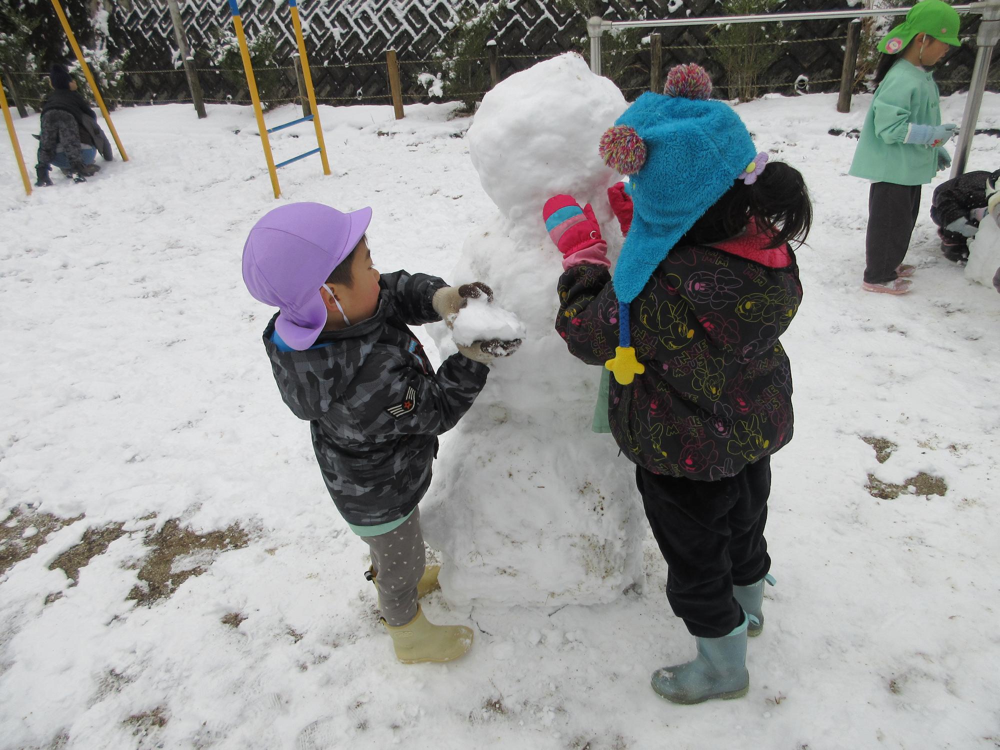 雪だるま作り2