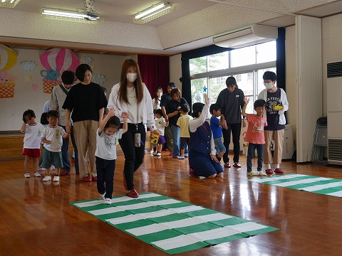 うさぎぐみ横断練習