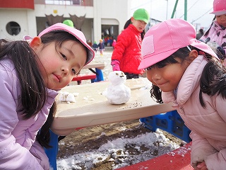 雪だるま作り