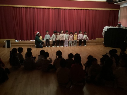 うさぎ組さんの出し物