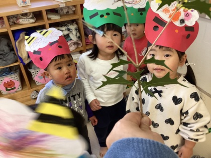 ひいらぎで鬼が来ませんように