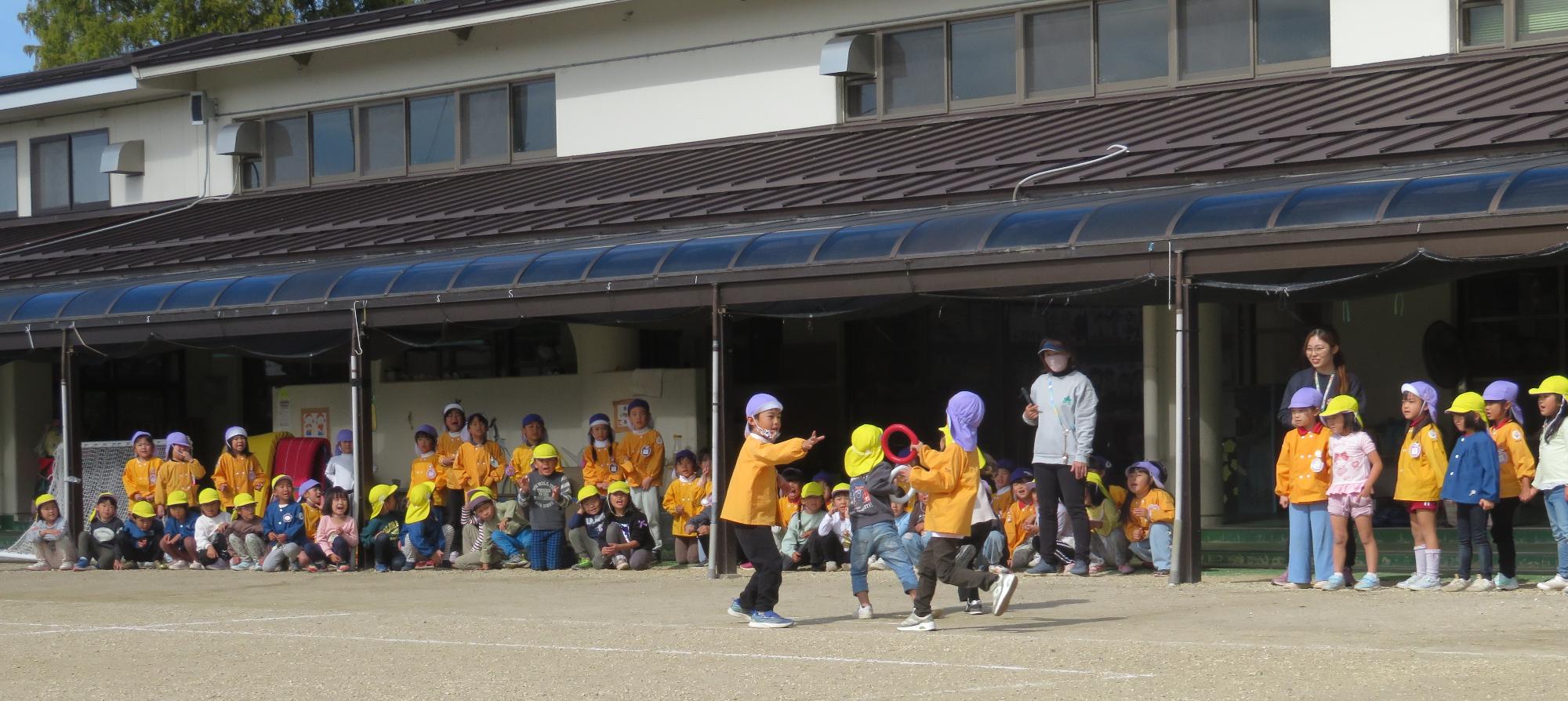 バトンタッチもしっかりと出来ましたよ。