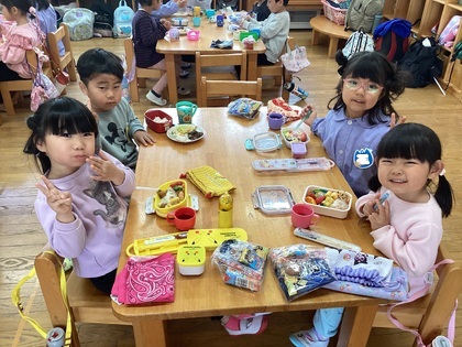 お弁当おいしいな