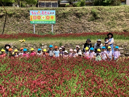 園外保育　花畑