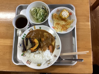 カレーの出来上がり！