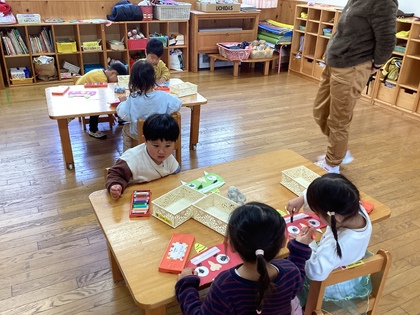 うさぎ組お面作り