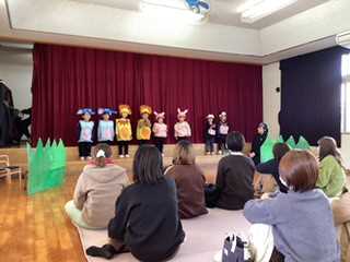 うさぎ　劇遊び