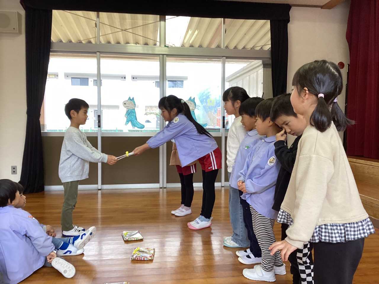 プレゼント渡し