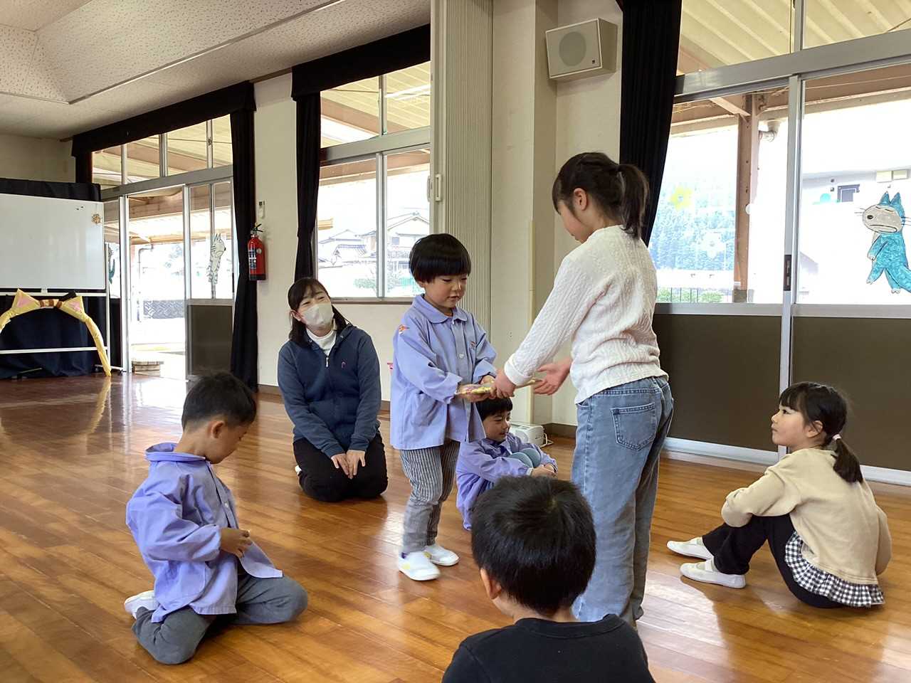 プレゼント渡し