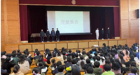 児童会　挨拶1