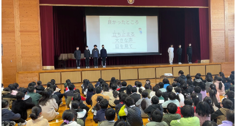児童会　挨拶4