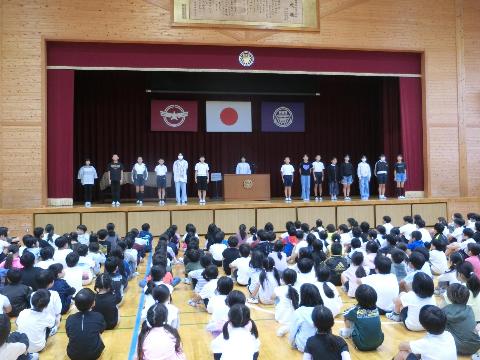 R7年度後期任命式1