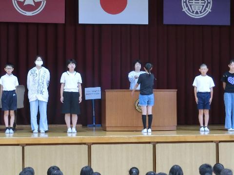 R7年度後期任命式4