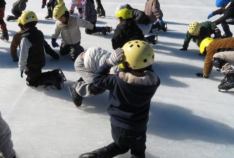 R7年度3年生スケート教室4